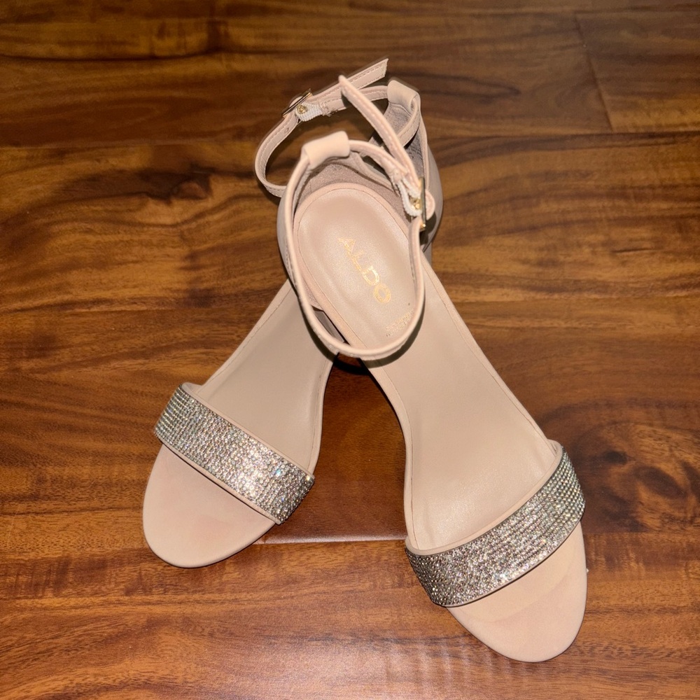 Aldo Pristine Heels with embellished Straps